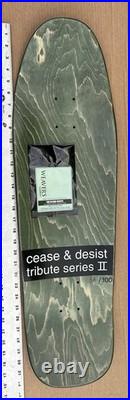 SKATEBOARD NOS CEASE AND DESIST MARK GOZALES SKULL AND BANANA Santa Cruz