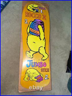 SMA Santa Monica Airlines Jumbo Rocco 2 Skateboard Deck 10.0 World Industries