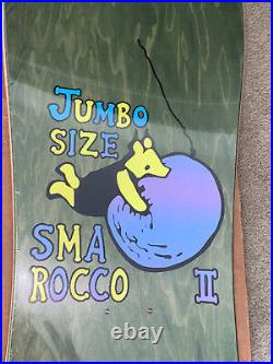 SMA Santa Monica Airlines Jumbo Rocco 2 Skateboard Deck 10.0 World Industries