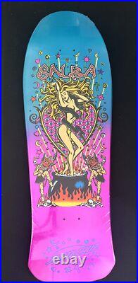 STEVE ALBA Witch Doctor SANTA CRUZ Voodoo Skateboard Deck SALBA Re-issue Sealed