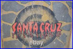 Santa Cruz 80's Rob Roskopp Eye Vintage Skateboard Gripped Deck Only