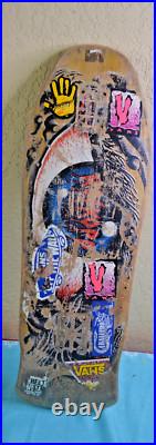 Santa Cruz 80's Rob Roskopp Eye Vintage Skateboard Gripped Deck Only