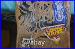 Santa Cruz 80's Rob Roskopp Eye Vintage Skateboard Gripped Deck Only