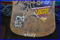 Santa Cruz 80's Rob Roskopp Eye Vintage Skateboard Gripped Deck Only