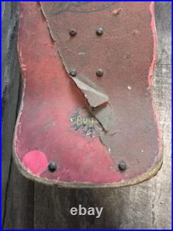 Santa Cruz Claus Grabke Melting Clock Vintage 80s Skateboard Bullet Wheels Track
