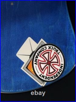 Santa Cruz Eric Dressen Pup NOS 30 year reissue Skateboard Deck BLUE RARE