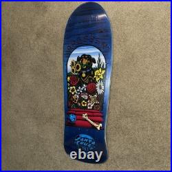 Santa Cruz Eric Dressen Pup NOS 30 year reissue Skateboard Deck BLUE RARE