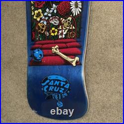 Santa Cruz Eric Dressen Pup NOS 30 year reissue Skateboard Deck BLUE RARE