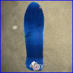 Santa Cruz Eric Dressen Pup NOS 30 year reissue Skateboard Deck BLUE RARE