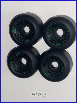Santa Cruz OJ II Street Razor Skateboard Wheels NOS Original Vintage Black Santa Cruz OJ II Street Razor Skateboard Wheels NOS Original Vintage Black