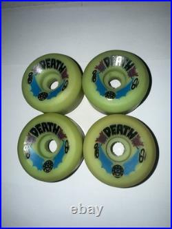 Santa Cruz SMA Death NOS Vintage Skateboard Wheels RARE OG Originals Santa Cruz SMA Death NOS Vintage Skateboard Wheels RARE OG Originals