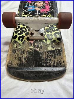 Santa Cruz Skateboards Spidey De Montrond Thunder Trucks Bullet Wheels Vintage