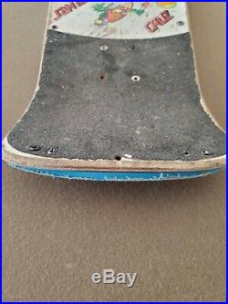 Santa Cruz Slasher Vintage Skateboard Deck Roskopp