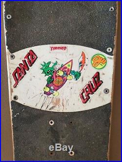 Santa Cruz Slasher Vintage Skateboard Deck Roskopp