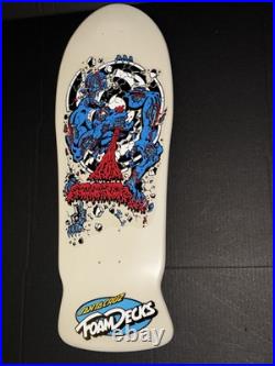 Santa Cruz Vintage Skateboard Rob Roskopp Target Foam Tech Original Deck Nos Og