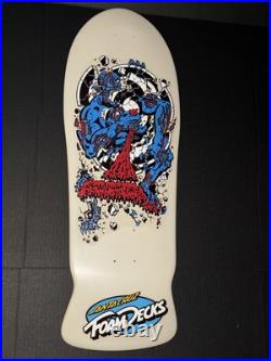Santa Cruz Vintage Skateboard Rob Roskopp Target Foam Tech Original Deck Nos Og