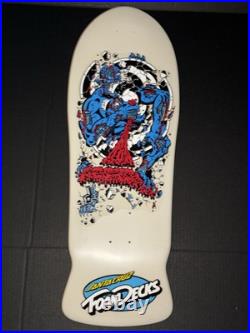 Santa Cruz Vintage Skateboard Rob Roskopp Target Foam Tech Original Deck Nos Og