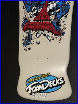 Santa Cruz Vintage Skateboard Rob Roskopp Target Foam Tech Original Deck Nos Og