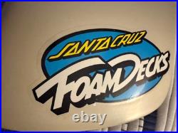 Santa Cruz Vintage Skateboard Rob Roskopp Target Foam Tech Original Deck Nos Og