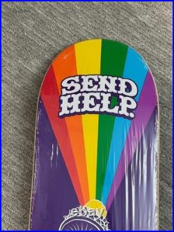 Send Help Enlightenment Skateboard Deck. Art by Todd Bratrud Send Help Enlightenment Skateboard Deck. Art by Todd Bratrud