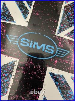 Sims FLAGSHIP 2 Skateboard Deck Reissue RARE, PIG, VISION, HOSOI, HAWK OLD SCHOOL