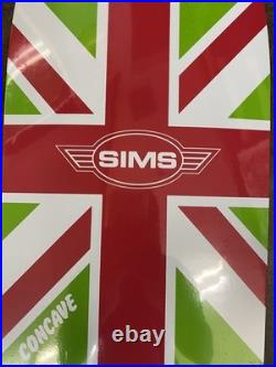 Sims FLAGSHIP Skateboard Deck Reissue RARE, PIG, VISION, HOSOI, HAWK, OLD SCHOOL Sims FLAGSHIP Skateboard Deck Reissue RARE, PIG, VISION, HOSOI, HAWK, OLD SCHOOL