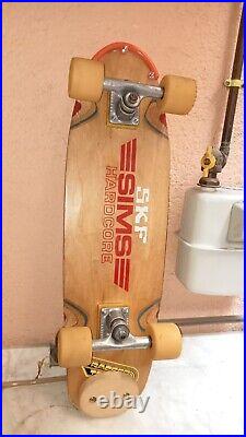 Sims Hardcore Vintage Skateboard