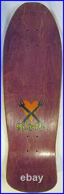 Sims Henry Gutierrez 1989 Pro Model Skateboard Fork Crew VB never skated NEW