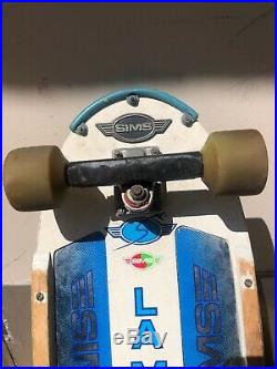 Sims Lamar Vintage Skateboard Rare Vintage Mini Comps II Wheels Independent