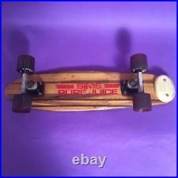 Sims Pure Juice Early 1970s Vintage Skateboard