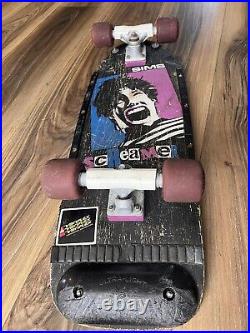 Sims Screamer Old school vintage skateboard Gullwing Trucks Bones Powell Peralta