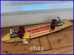Sims Vintage 70's NOS undrilled Taperkick 36 Tracker Haftracks Bowl Riders
