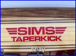 Sims Vintage 70's NOS undrilled Taperkick 36 Tracker Haftracks Bowl Riders