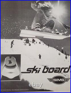 Sims lonnie toft skateboard skiboard