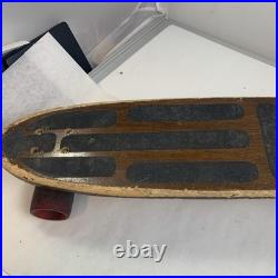 Skateboard Complete Vintage Home Made Rolls Royce Slvr CL Whls ACS 500 Trks #564