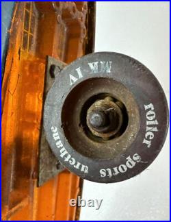 Skateboard VTG 1970's Roller Sports Inc. ProLine Blue & Orange Translucent 66 99