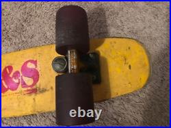 Skateboard Vintage 1970s G&S Fiber Flex Bowl Rider Fiberglass Complete GT ACS430 Skateboard Vintage 1970s G&S Fiber Flex Bowl Rider Fiberglass Complete GT ACS430