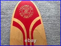 Skateboard vintage Z-flex CHIPPERFRANK wood cruiser very rare model dead stock