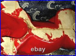 Skateboarding Basset Hound Found Object Art Dog Sculpture Store Display Hang Ten