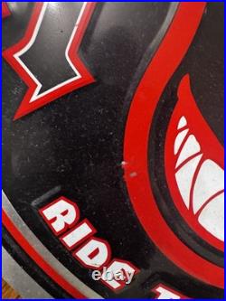 Spitfire skateboard Live To Burn, Ride The Fire vintage Metal Wall Sign