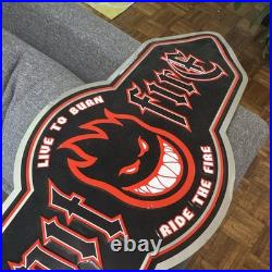 Spitfire skateboard Live To Burn, Ride The Fire vintage Metal Wall Sign Spitfire skateboard Live To Burn, Ride The Fire vintage Metal Wall Sign