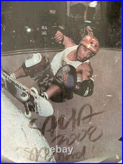Steve Micke ALBA BROS Skateboard MALBA DESIGN Photo Deck SALBA Signed Autograph