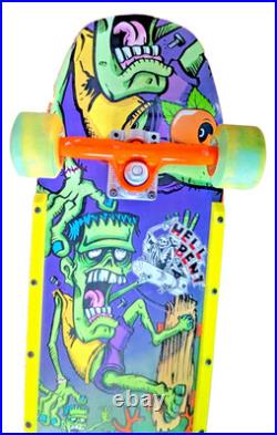 Strange House Skateboard by Bobby Brown (Artist) Made for Frank Molina of SH