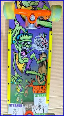 Strange House Skateboard by Bobby Brown (Artist) Made for Frank Molina of SH