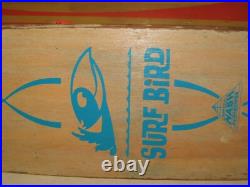 Surf Bird Goofy Foot Nash Skateboards Set 1960's Vintage Fine Condition FREE S/H