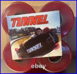 TUNNEL ROCKS Skateboard Wheels Red N. O. S Skate Alva pool's Vintage Dog Town 70's