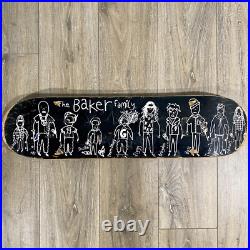 The Baker Family Skateboard Deck Team Spanky TK Dustin Herman Figgy Braydon Boss