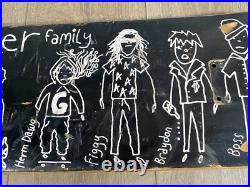 The Baker Family Skateboard Deck Team Spanky TK Dustin Herman Figgy Braydon Boss