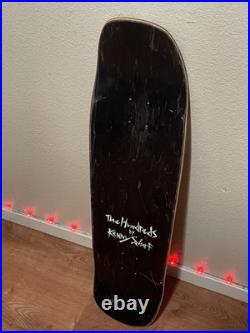 The Hundreds Kenny Scharf Faces Green 9'' Skateboard Deck