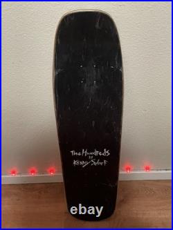 The Hundreds Kenny Scharf Faces Green 9'' Skateboard Deck